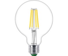 Philips LED standartinė E27 840 4W skaidri