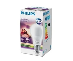 Philips lemputė, 4,5 W, 40 W, E27, 470 lm, 10 000 val., šiltai balta