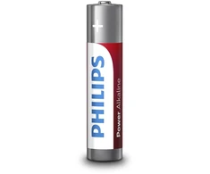Philips maitinimo šarminė baterija LR03P32FV/10, Vienkartinės baterijos, AAA, Šarminė, 1,5 V, 32 vnt., 3 metai