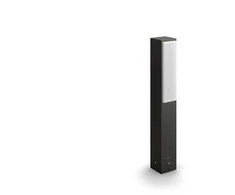 Philips „myGarden Stratosphere“ pjedestalo / tako šviestuvas 9 W, lauko pjedestalo / stulpo šviestuvas, antracito spalvos, aliuminis, sintetika, IP44, sodas, terasa, I