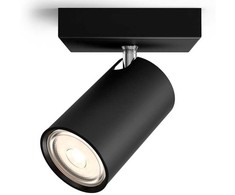 „Signify Philips Kosipo“ taškinis šviestuvas, 1 flg., be LM, 1x5,5W, juodas