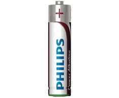 PHILIPS vienkartinės šarminės AAA baterijos, 8 vnt. pakuotė