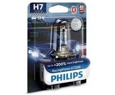 Philips Lemputė 55W 12V PX26d H7 RacingVision GT200+200%