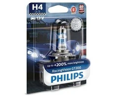 Philips Lemputė 60/55W 12V P43t-38 H4 RacingVision GT200+200%