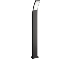 Philips Splay lauko stulpo šviestuvas 12W, lauko stulpo apšvietimas, Antracito spalvos, metalinis, IP44, terasa, sodas, I