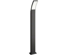 Philips Splay lauko stulpo šviestuvas 12W, lauko stulpo apšvietimas, Antracito spalvos, metalinis, IP44, terasa, sodas, I