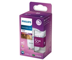 Philips taškinė lemputė (pritemdoma), 4 W, 50 W, GU10, 345 lm, 15000 h, balta