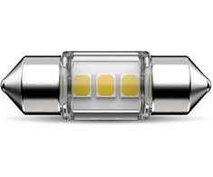 Philips „Ultinon Pro7000“ lemputė 30 mm C10W 4000K - 1 vnt.