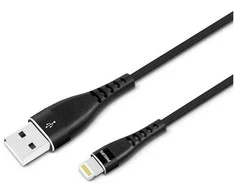 Philips USB kabelis, 2 metrai, USB-A–Lightning jungtis