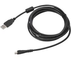 Philips 1 x USB laidas, skirtas „SpeechMike III“, 2,4 m, USB A, juodas