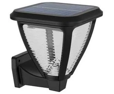 Sieninis LED lauko šviestuvas PHILIPS VAPORA, įkraunamas saulės energija, 1,5W 2700K 200lm