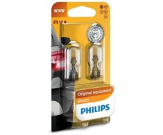 Philips Car Bulb W16W 2pcs 12V 16W ??12814B2