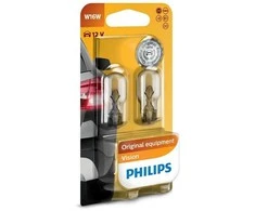 Philips Car Bulb W16W 2pcs 12V 16W ??12814B2