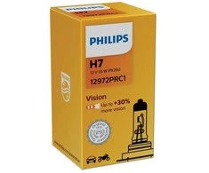 Philips lemputė H7 12V 55W PX26d Vision +30%, 12972PRC1