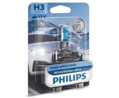 Philips Lemputė 55W 12V PK22s H3 WhiteVisionUltra
