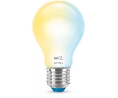 Philips „WiZ Lamp Glass“ – išmanusis LED apšvietimas – nuo šiltos iki šaltos baltos šviesos – E27 – 60 W – matinis – „Wi-Fi“