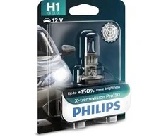 Philips Lemputė 55W 12V P14,5s H1 X-TREMEVISION Pro150+150% BLISTERIS