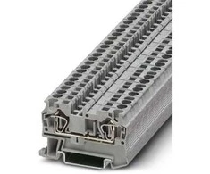 „Phoenix Contact“ 3031377 pralaidumo gnybtas, 2 laidų, 0,08–6 mm², Milne ST 4 BU 3031377