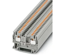 Phoenix Contact 3211757 2 laidų gnybtų blokas/bėgio jungtis 0,2–6 mm2 pilka PT 4 3211757