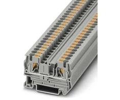 Phoenix Contact 3211757 2 laidų gnybtų blokas/bėgio jungtis 0,2–6 mm2 pilka PT 4 3211757