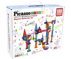Picasso Tiles Picasso plytelės - magnetinių marmurinių takelių rinkinys (150 vnt.) (PTG150)