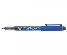 Pilot Pen Pilot V, mėlynas, 0,6 mm, 2 mm