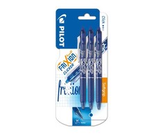 Pilot Pen Pilot - FriXion Clicker 0.7 – mėlyni (3 vnt. pakuotė)