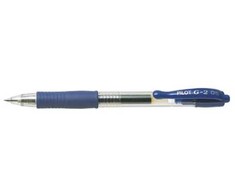 Pilot Pen Gelpen Pilot G2 rašalo volelis plonas mėlynas, 20 vnt. pakuotėje