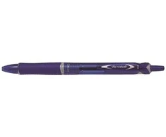 Pilot Pen Pilot Acroball, Clip, ištraukiamas tušinukas su užsegimu, daugkartinio pildymo, mėlynas, vidutinio dydžio