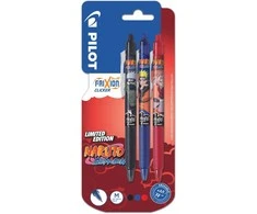 Pilot Pen Geliniai rašikliai, Pilot Frixion Clicker, 0,7mm, su trintuku, 3 spalvų