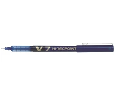 Pilot Pen Pilot Hi-Tecpoint V7, Lazdelinis rašiklis, Mėlynas, Mėlynas, Vidutinis, Universalus