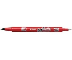 Pilot Pen Pilot dvigubas žymeklis 0.3/0.5 mm raudonas