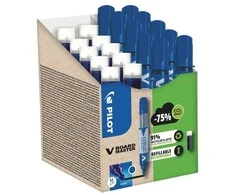 Pilot Pen Pilot Whiteboardmarker Pilot V-Board Master mėlynas 10 vnt. + 10 papildymų