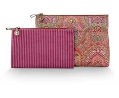 Pip Studio Caryn CosmBags Combi Raudona