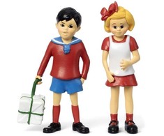 Pippi Langstrump Pippi Tommy Og Annika Figursæt