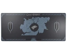 Lexip HBO „Sostų karų“ „Stark“ leidimo žaidimų pelės kilimėlis, juodas, mėlynas, baltas