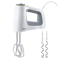 Plakiklis Braun HM 5000 WH, Rankinis maišytuvas, Pilka, Balta, 1,55 m, 700 W, 211 mm, 75 mm