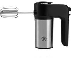 Plakiklis OBH Nordica Urban Mix, Hand mixer, Juodas, Nerūdijantis plienas, Mixing, 1.2 m, 300 W, 220-240 V