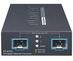 Planet Technology PLANET XT-815A medijų keitiklis, 2 prievadų 10G/2.5G/1G/100BASE-X SFP+