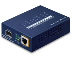 Šviesolaidinis keitiklis Planet IEEE802.3af/at PoE 10/100/1000