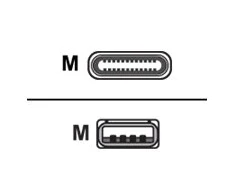 Plantronics USB kabelis Poly CBL USB 3.1 TYPE A TO C SLIM