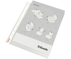 Leitz Įmautės Esselte, A5, 85mic, matinės, 10vnt