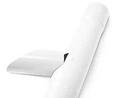 Plastmo As Plastmo atšaka vamzdis 45° Baltas 75 - Plastmo