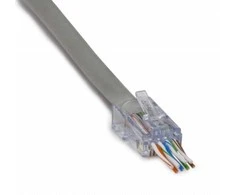 Platinum Tools 202048J, RJ-45, permatomas, Cat6a, TIA, TAA, UL, FCC, RoHS, 7,36 mm
