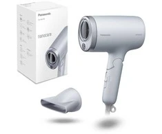 Plaukų džiovintuvas Panasonic EH-NA7M, pilkas, pakabinimo žiedas, slankiklis, 1600 W, 161 mm, 74 mm