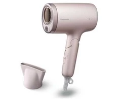 Plaukų džiovintuvas Panasonic EH-NA7M, pilkas, pakabinimo žiedas, slankiklis, 1600 W, 161 mm, 74 mm