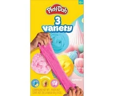 Play-Doh 3 stiklainių krūvelės – „Carnival“
