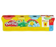 „Play-Doh“ 4 vnt. pakuotėje po 340 g – klasikinis