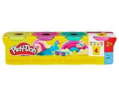 TOYS Play-Doh 4 vnt. pakuotė po 340 g – ryškios