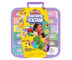 Play-Doh ilmakuivuva savi lilassa salkussa